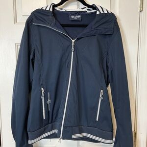Navy Soft Shell Jacket by Felix Buhler Equestrian Size XL